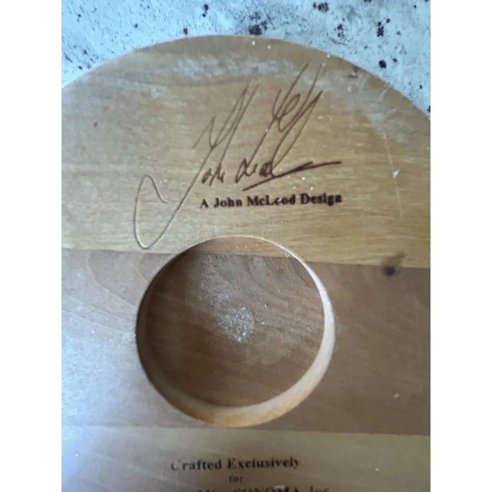 Williams Sonoma Hand Crafted Wood Serving Fruit Salad Bowl John McLeod SIGNED